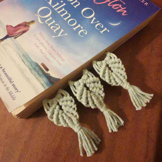 Mini paperclip bookmarks, set of 3, diary bookmarks, page tags, markers - Mint