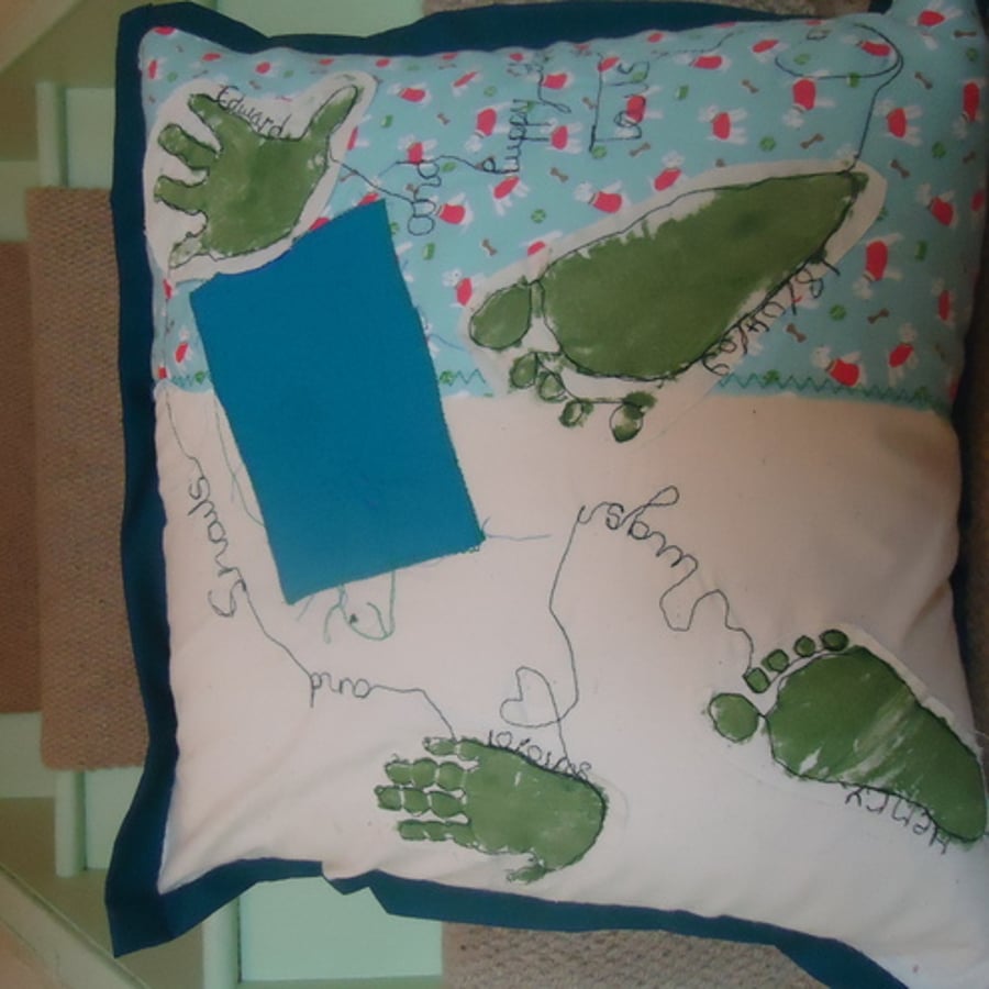 Slugs and Snails Cushion