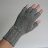 Alpaca fingerless gloves