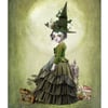 Witch And Toad Art Print - The Witchling