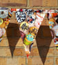 Bunting in pvc cup cakes and doughnuts, sale.  - Image 4