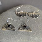 Halloween Sterling Silver Earrings 