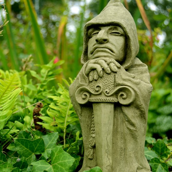 Jerry the Gate Keeper Stone Garden Ornament