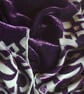 LIMITED EDITION SILK VISCOSE DEVORE VELVET SCARF - Image 5
