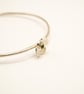 Jade Sterling Silver Bangle