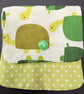 Turtle fabric fold-over coin purse - Image 6