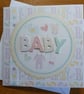 Neutral New Baby Card - Washing Line - Image 7