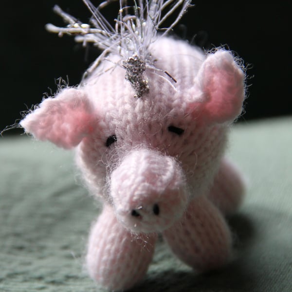 Tiny Unicorn Piglet