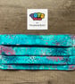 Turquoise “reef” Face Mask  - Image 3