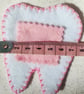 Handmade felt Tooth fairy pocket - Image 3
