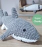 Shannon the Shark Crochet Pattern, Jumbo Shark Amigurumi Pattern - Image 2