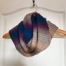 Scarf, Infinity Scarf, Snood, Cowl,  Neck Warmer beautifully hand knitted 