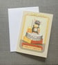 Smelly cheese birthday card