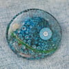 Fused Glass Underwater Brooch