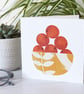 Orange Bowl Greetings Card