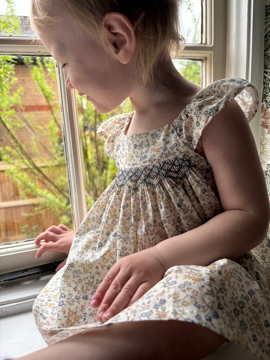 Sweet meadow hand smock liberty blouse