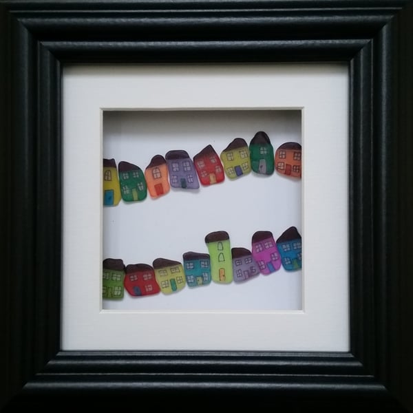 Abstract Sea Glass Street