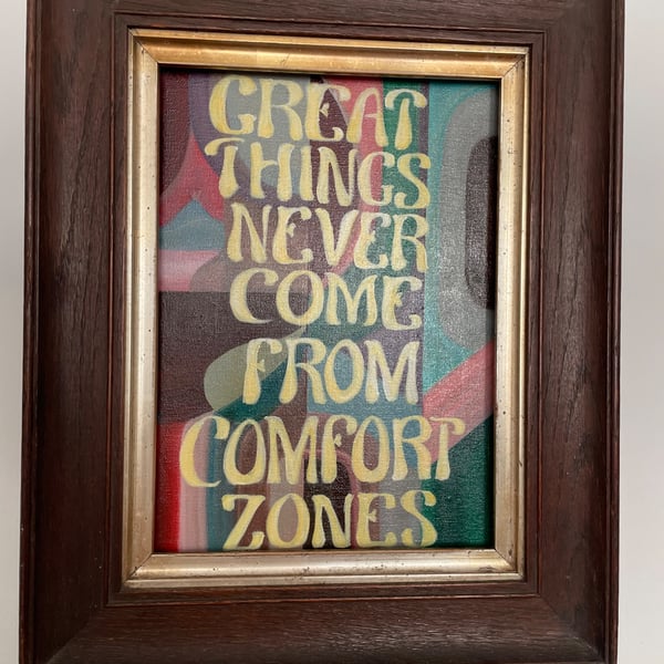 Great things acrylic on canvas 
