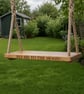 Personalised Solid Oak Rope Swing – Handmade Garden Gift - Image 6