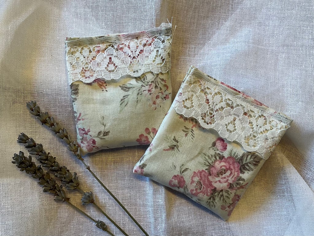 Two Lavender Drawer Pillows - Letterbox gift