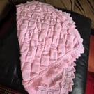 Hand knit Baby Blanket