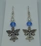 Angel Charm Earrings