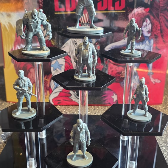 Print Of The Dead- Drop Pack 002 28mm-32mm Miniatures