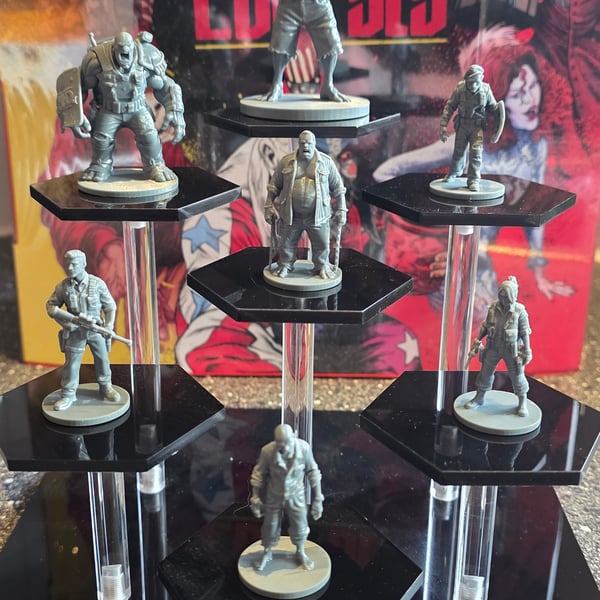 Print Of The Dead- Drop Pack 002 28mm-32mm Miniatures