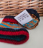 Designer Baby Booties Hand Knitted 0-3 months size  - Image 4