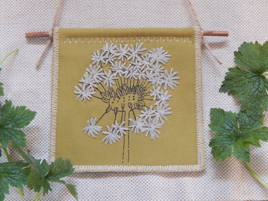 Dandelion clock - hanger on willow 