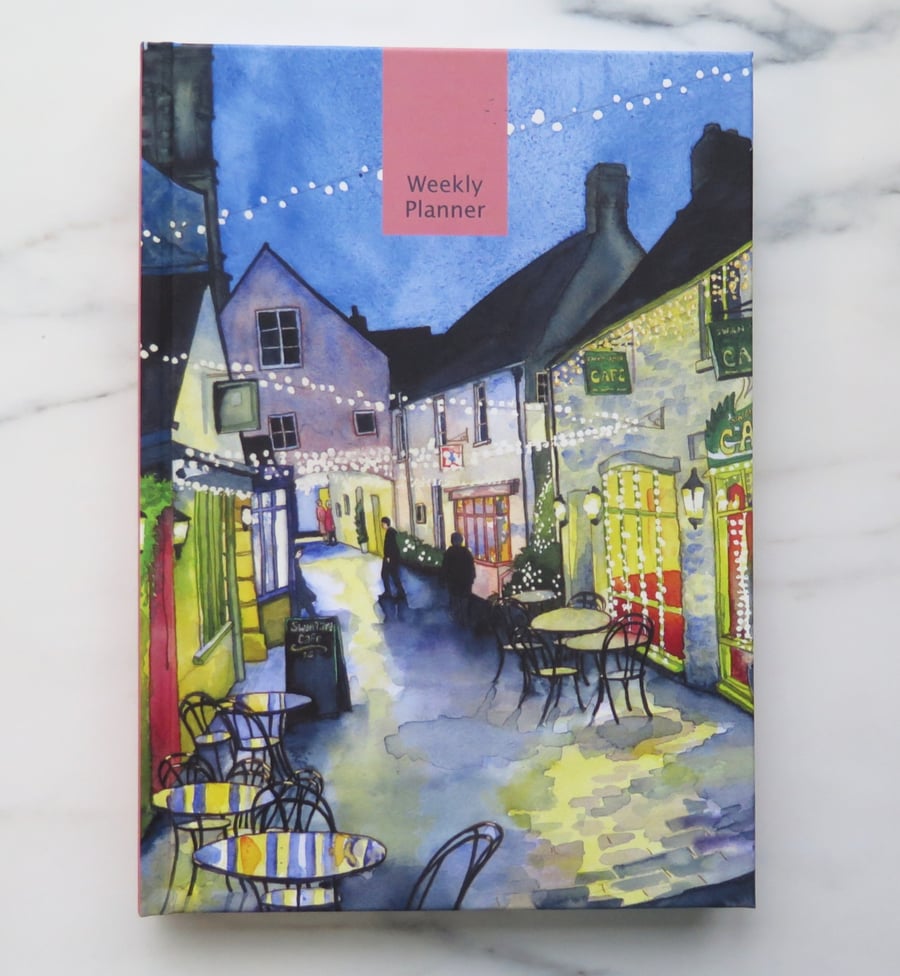 A5 Hardback Planner 'Fairy Lights - Swanyard' 
