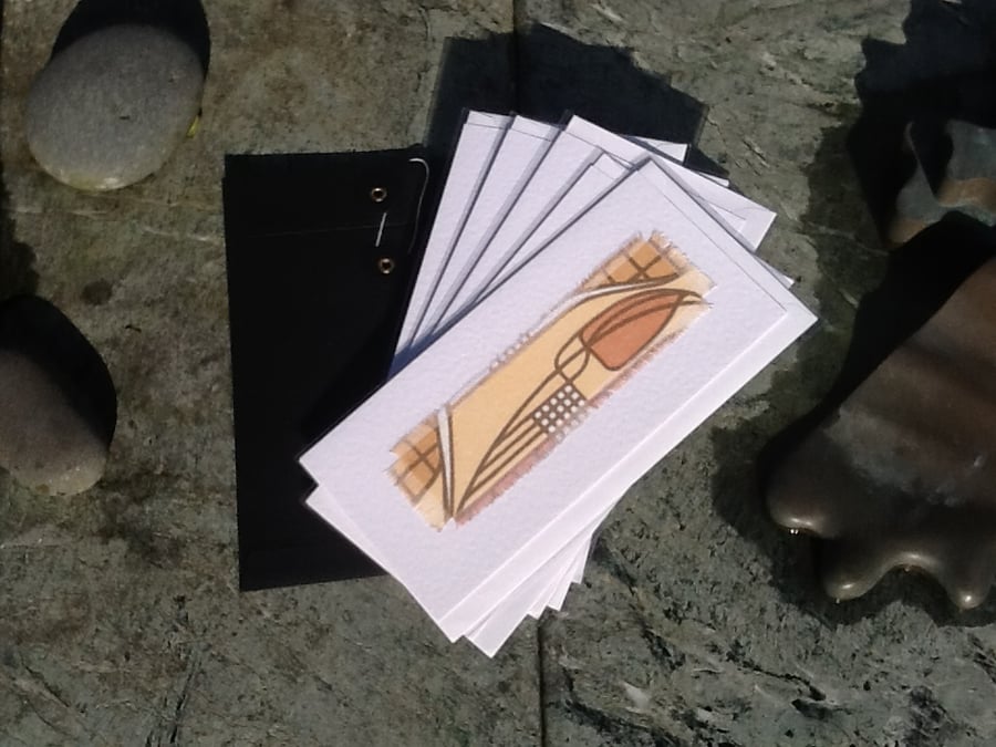 Pack of Charles Rennie Mackintosh greetings cards
