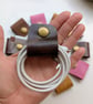 THREE Leather cable clips - Image 3