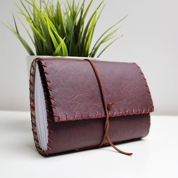 Leather notebook 