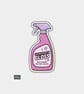 Funny Snarky Spray Bottle Sticker For Adults - Comeback Gloss
