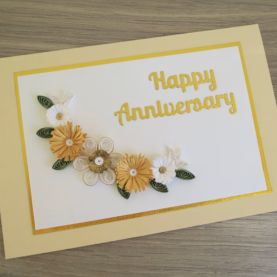 Wedding anniversary card