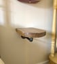 Bedside Table, Handmade Small Table, Wall hung Table, Shelf, Reclaimed Antique E - Image 9