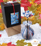 Cat in the Hat vase and Origami Flowers - Image 5
