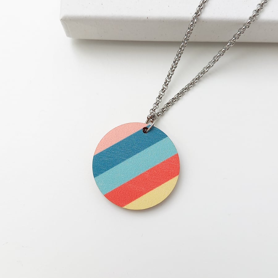 Florida Wooden Necklace Sustainable Jewellery Gift