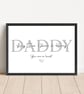 Personalised Daddy Print - Image 1