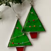Stained Glass Bead Christmas Tree