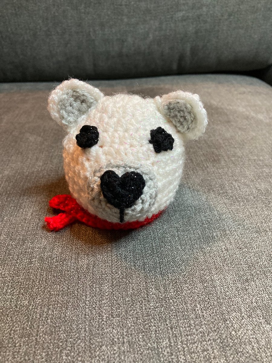 Polar bear chocolate orange cover