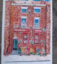 The Red Lion Pub watercolour print