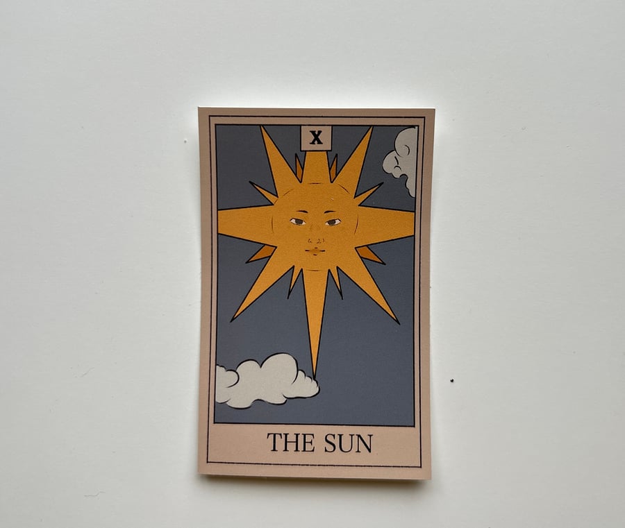 the sun tarot card