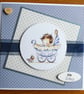 New Baby Boy Card - Best Wishes - Image 4