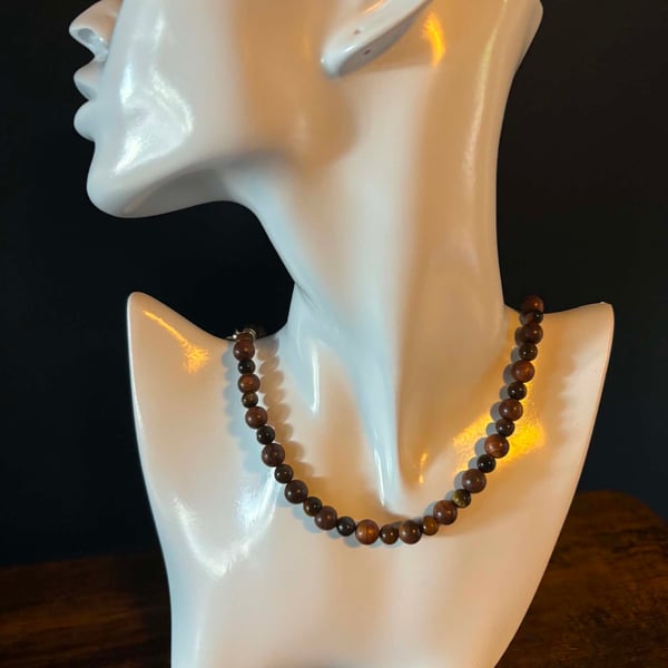 Tiger's Eye Mixed Stone Necklace