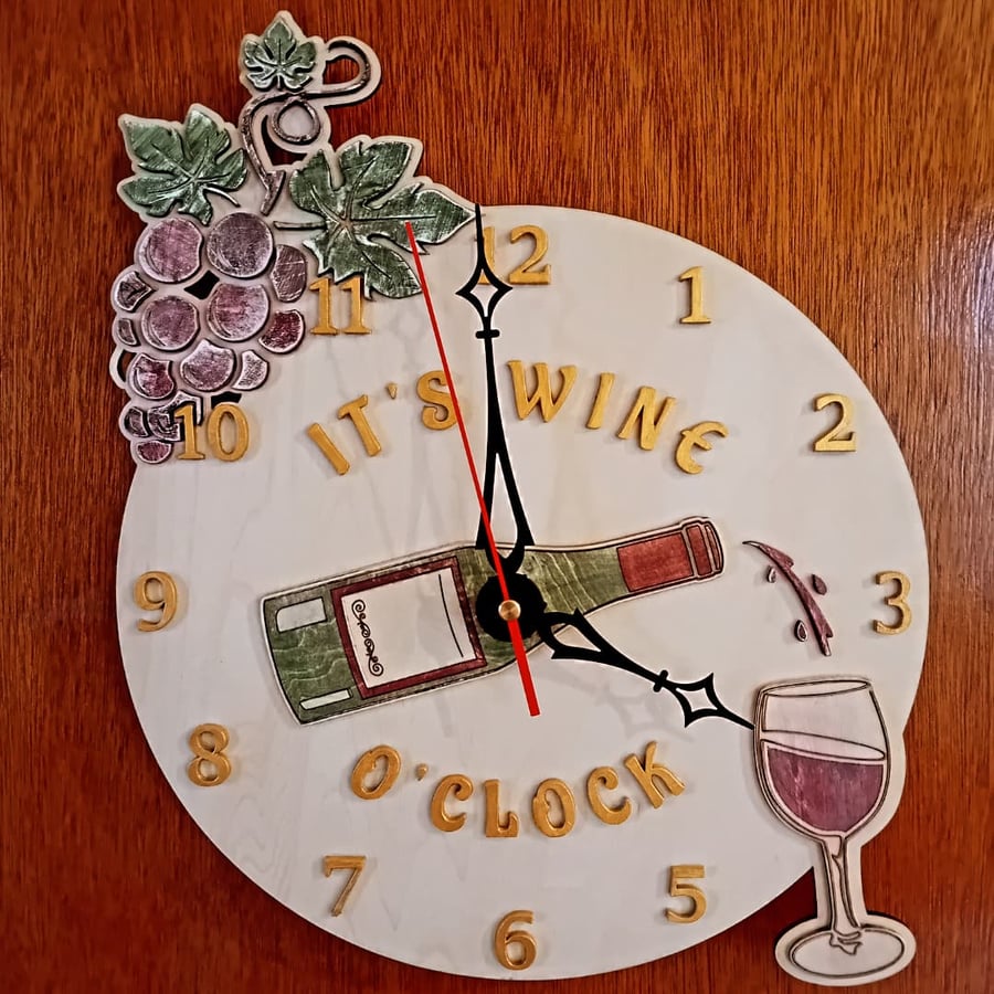 It's Wine O'Clock. Ladie's night. Wine. 