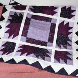 Bears Paw Patchwork Throw