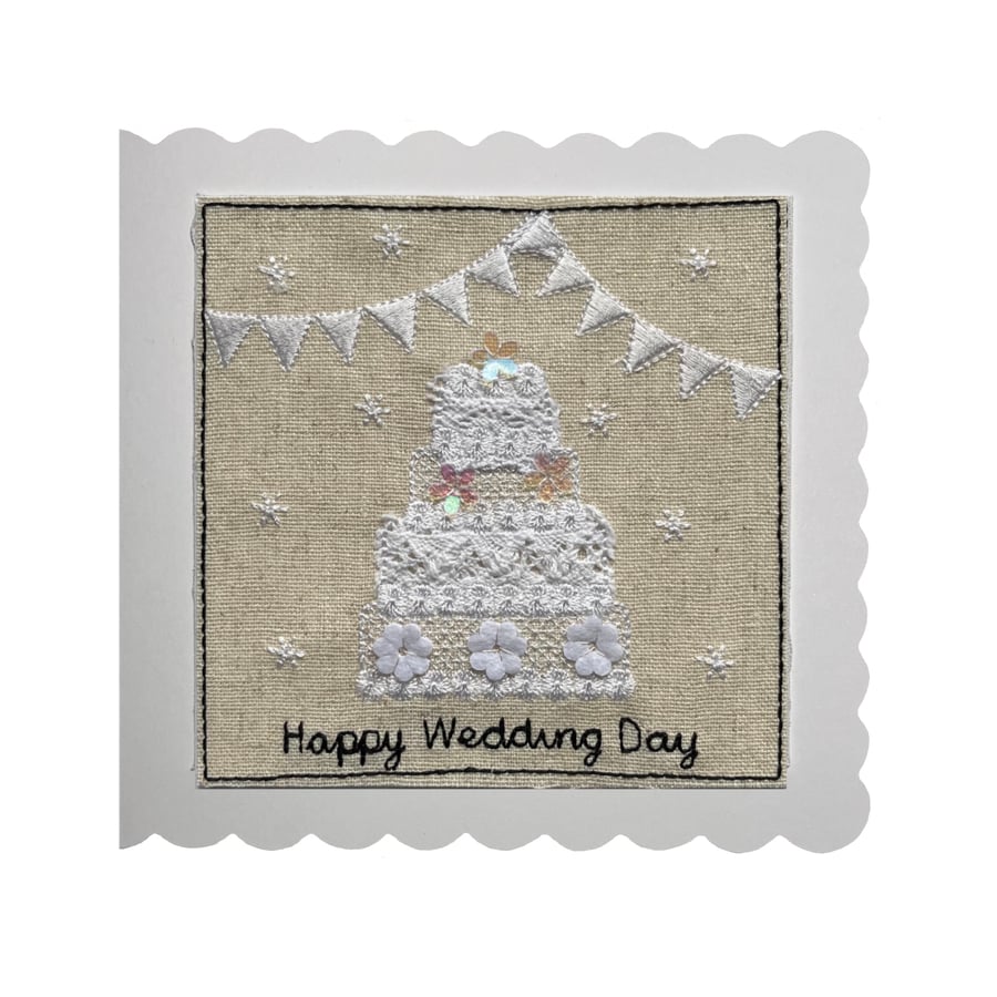 Wedding card, White wedding card, Pretty weddin... - Folksy