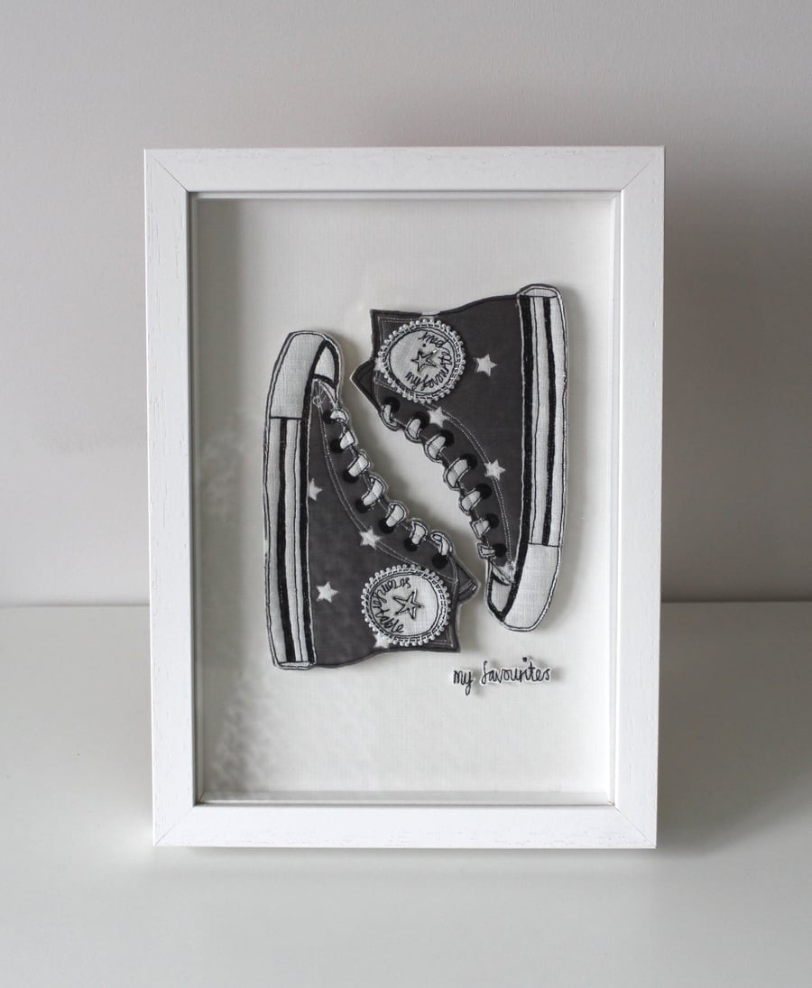 'My Favourites' - Framed Textile